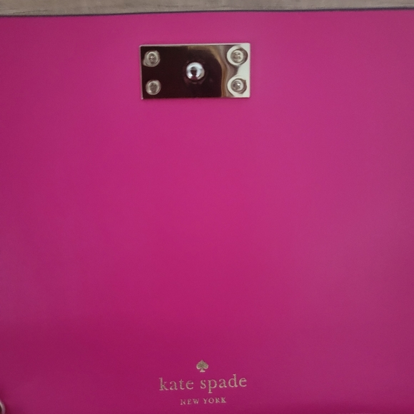 Kate Spade Black & Hot Pink Wallet - Picture 4 of 8